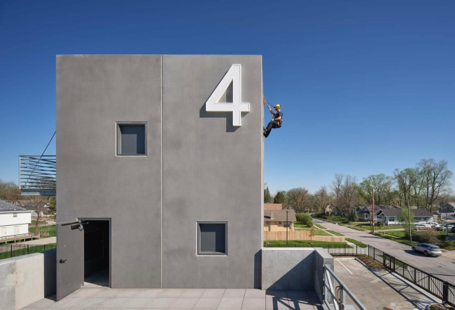 Training Begins at the Tower at Fire Station No. 4 – Substance Architecture