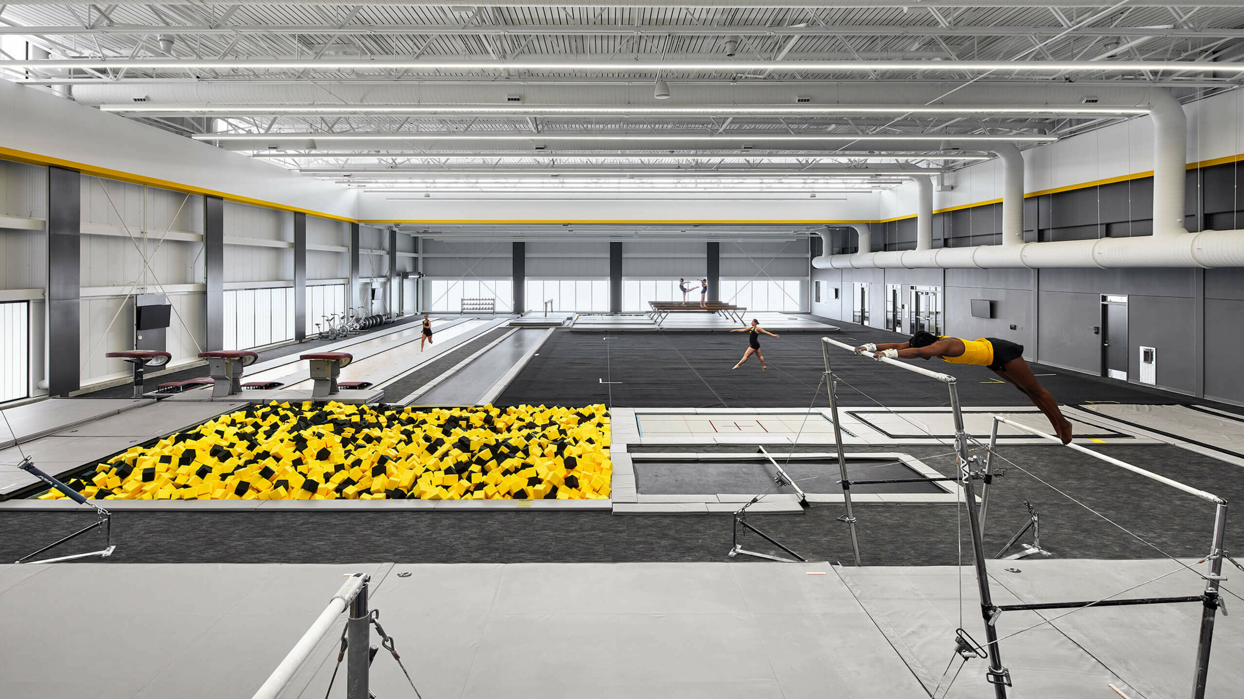 University of Iowa Nagle-Duda Gymnastics & Spirit Squads Training Center – Substance Architecture University of Iowa Nagle-Duda Gymnastics & Spirit Squads Training Center – Substance Architecture