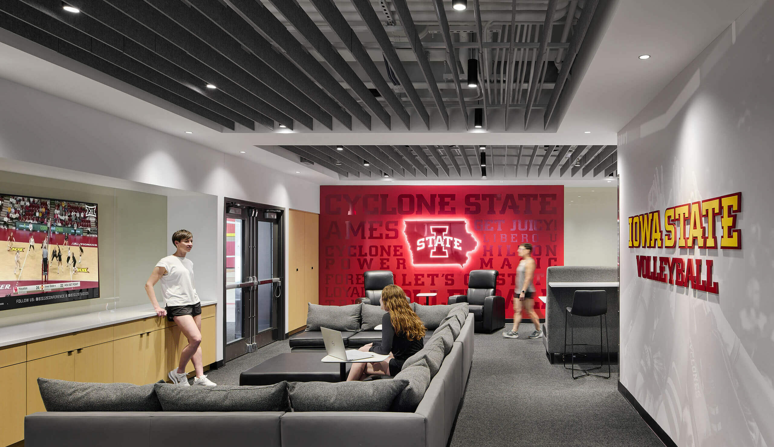 Iowa State University McKee Volleyball Center – Substance Architecture