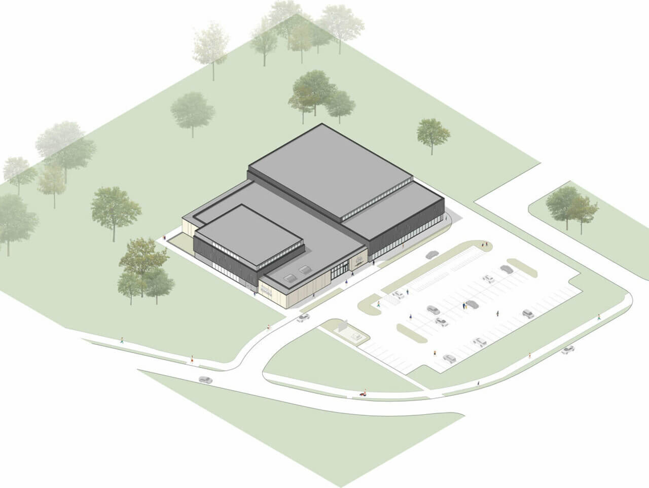 University of Iowa Nagle-Duda Gymnastics & Spirit Squads Training Center – Substance Architecture