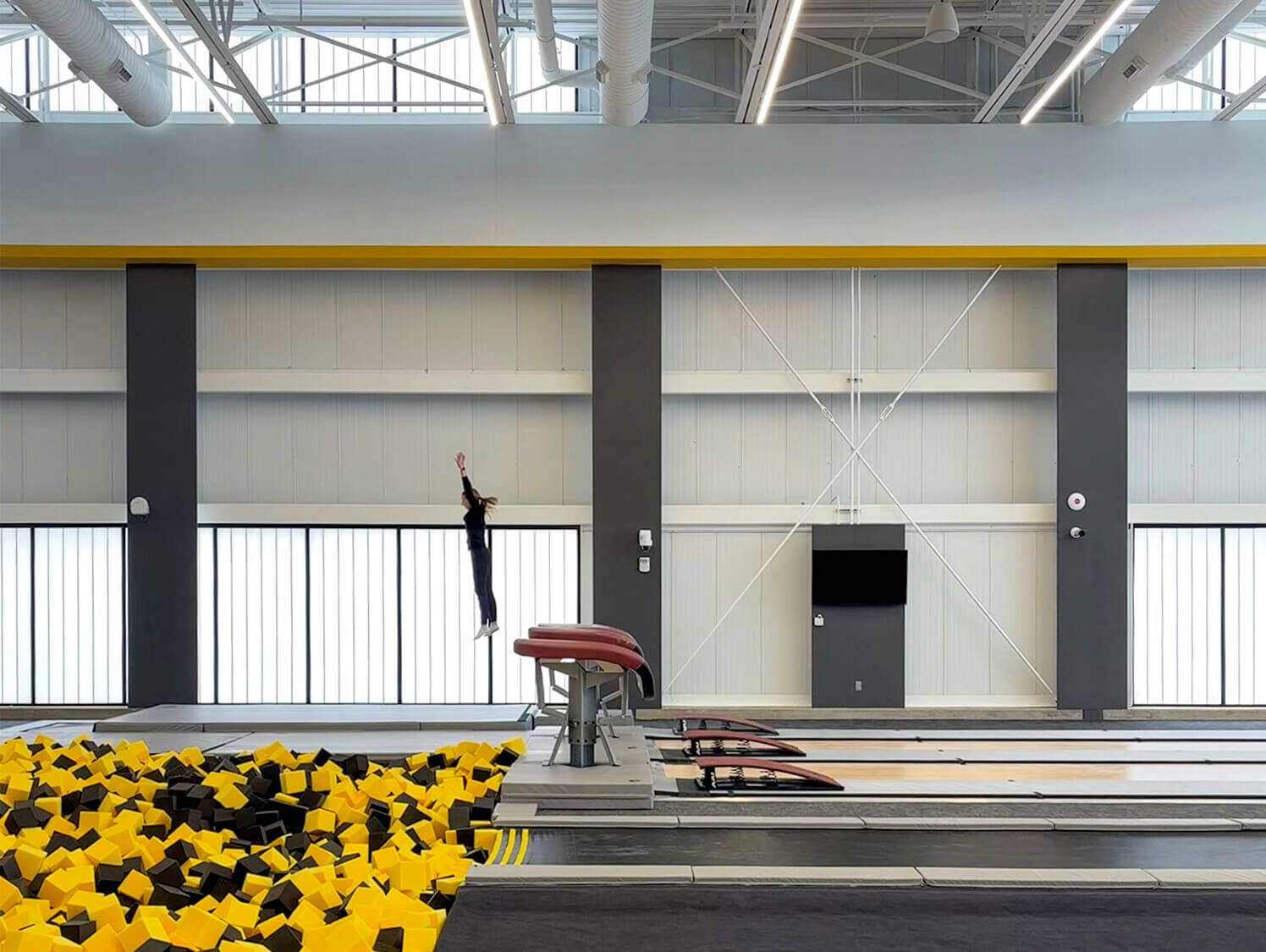 University of Iowa Gymnastics and Spirit Squads Facility Opens for Student-Athletes – Substance Architecture