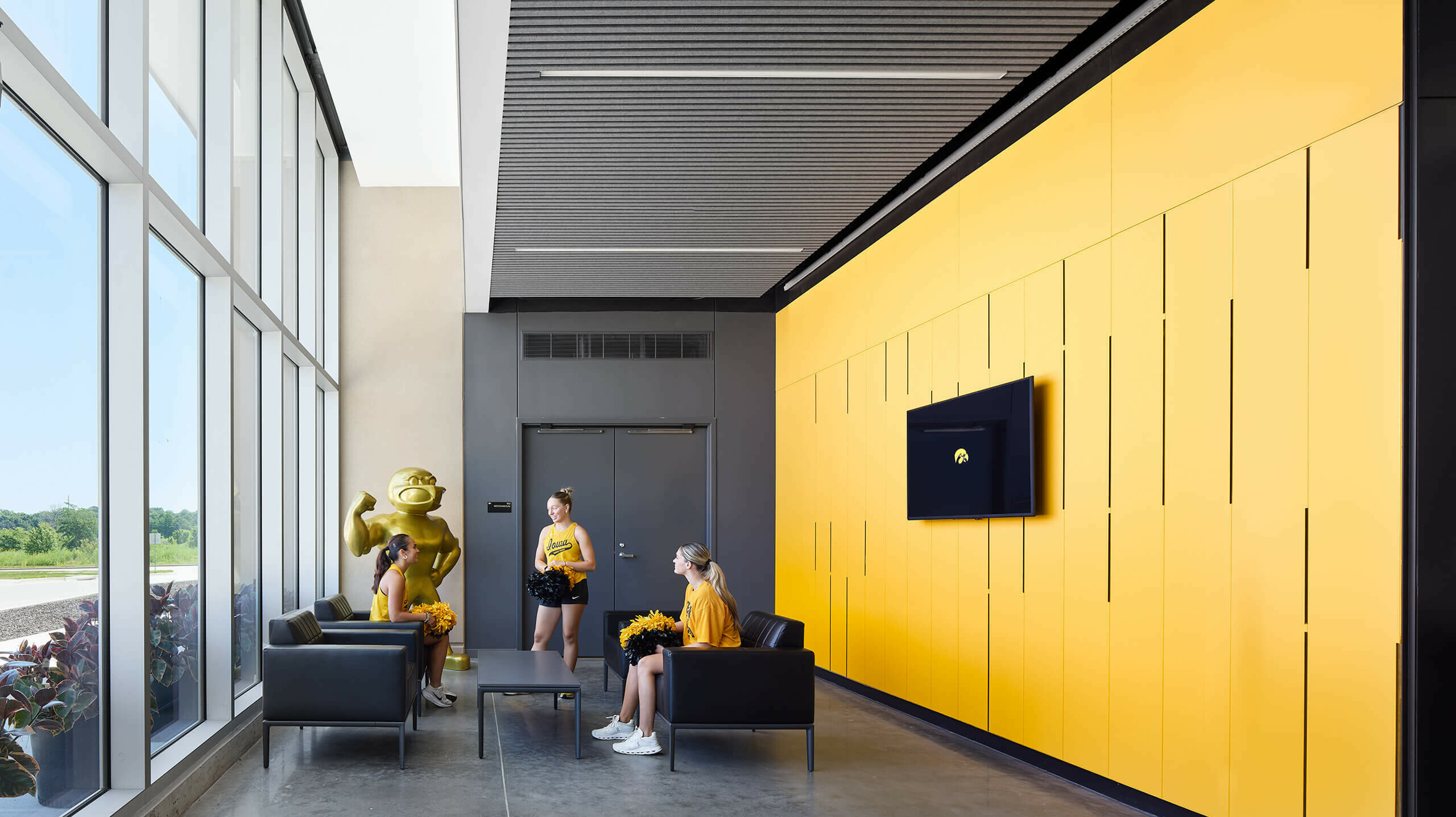 University of Iowa Nagle-Duda Gymnastics & Spirit Squads Training Center – Substance Architecture