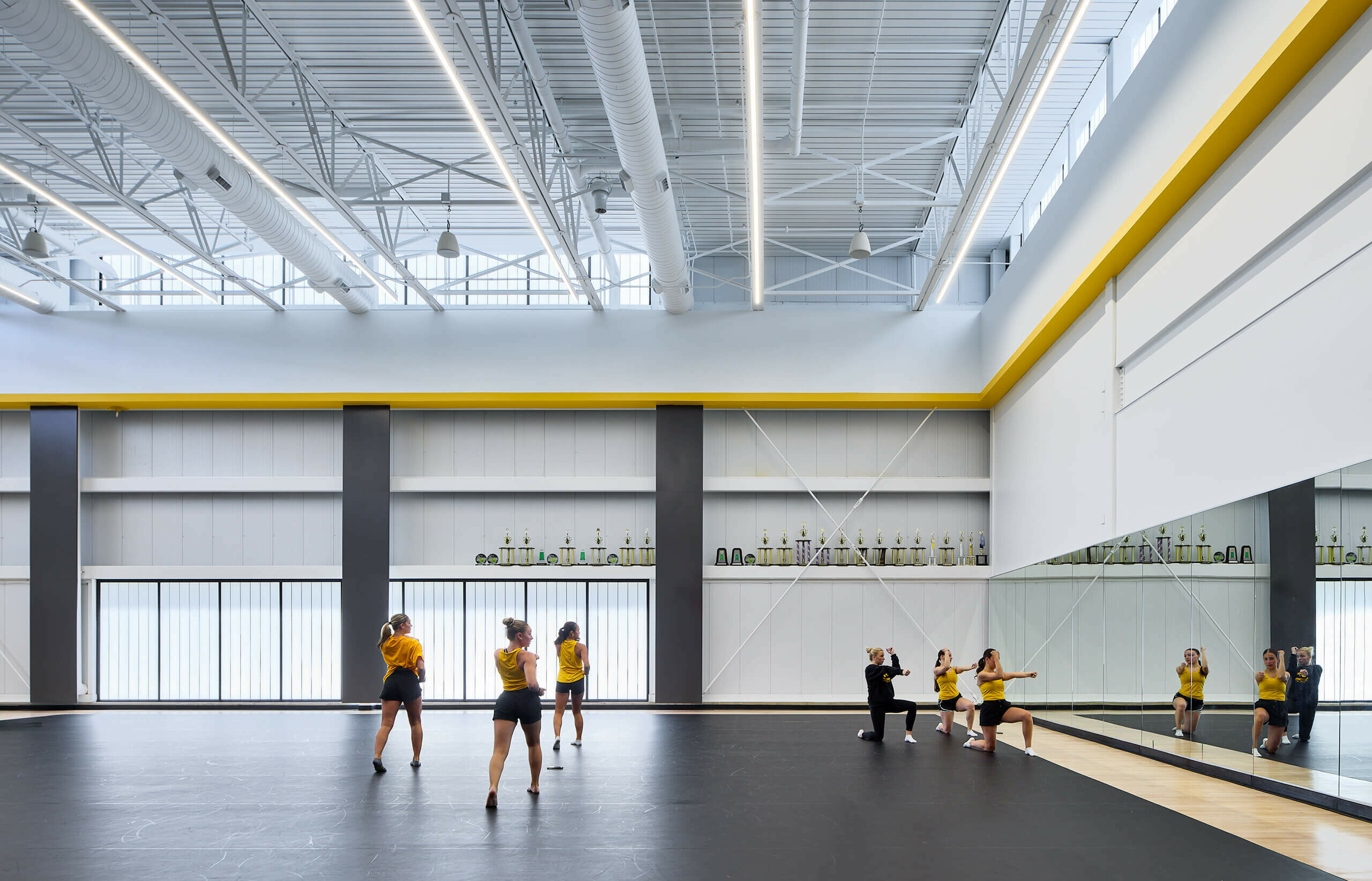 University of Iowa Nagle-Duda Gymnastics & Spirit Squads Training Center – Substance Architecture
