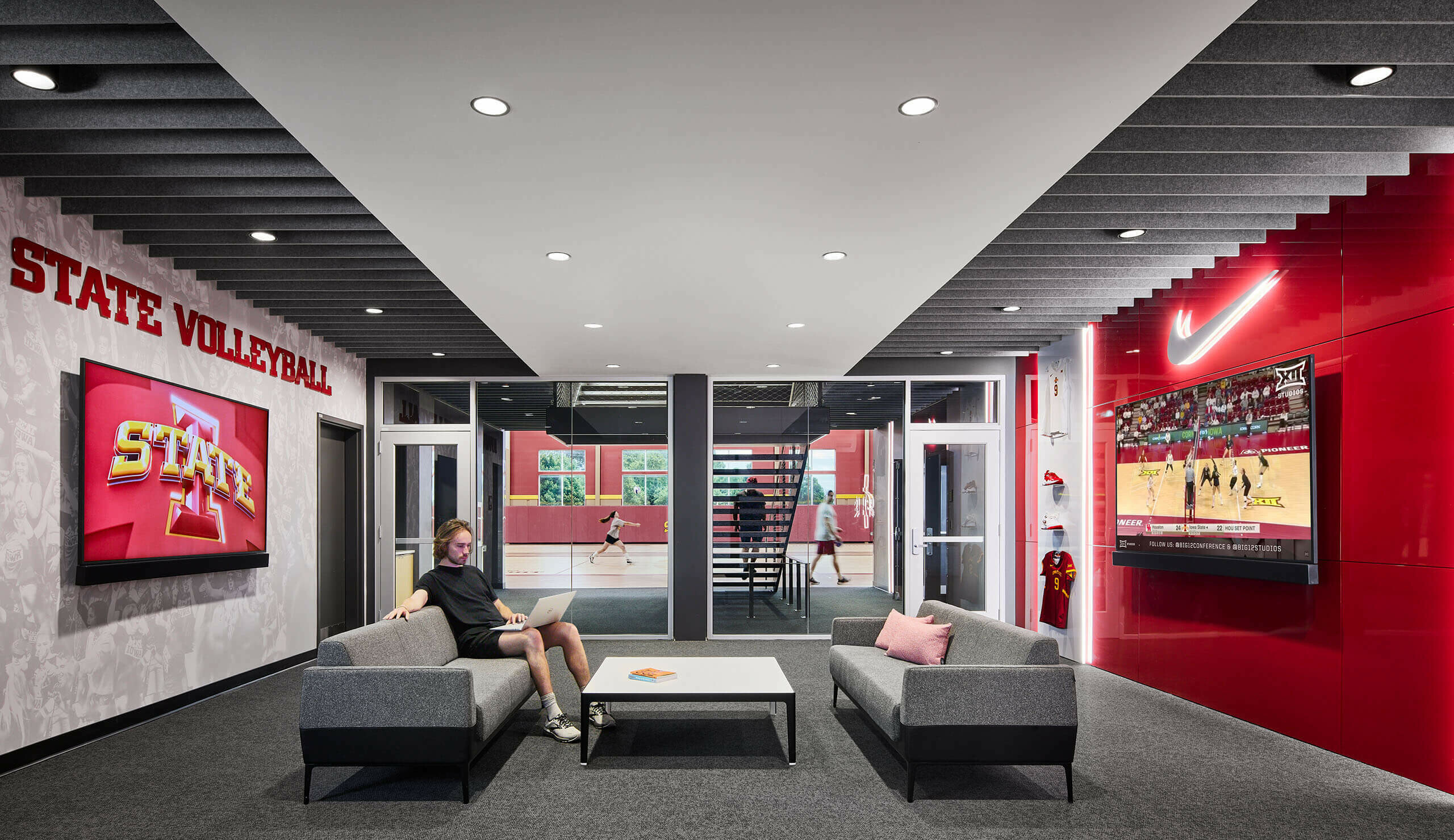 Iowa State University McKee Volleyball Center – Substance Architecture