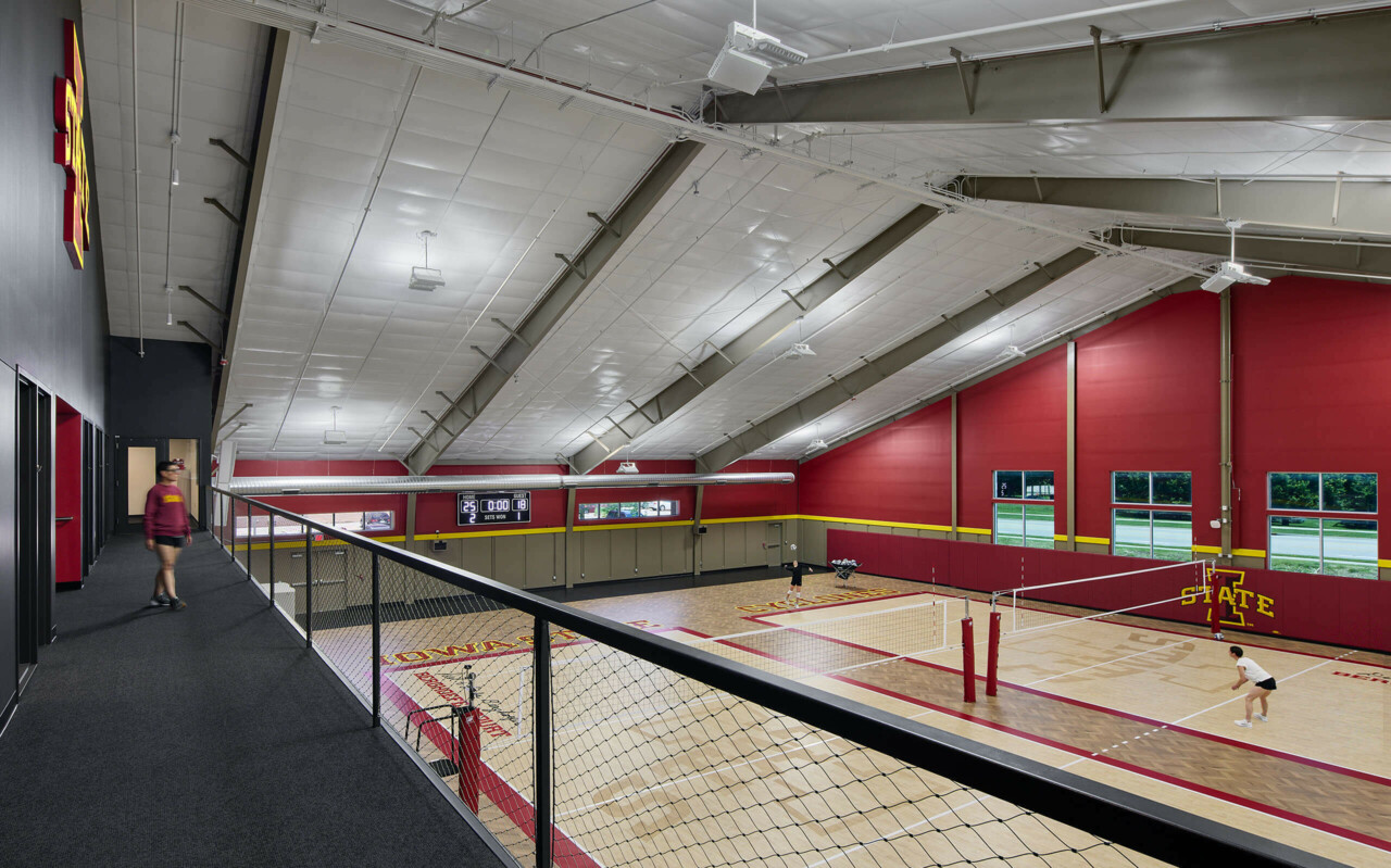 Iowa State University McKee Volleyball Center – Substance Architecture