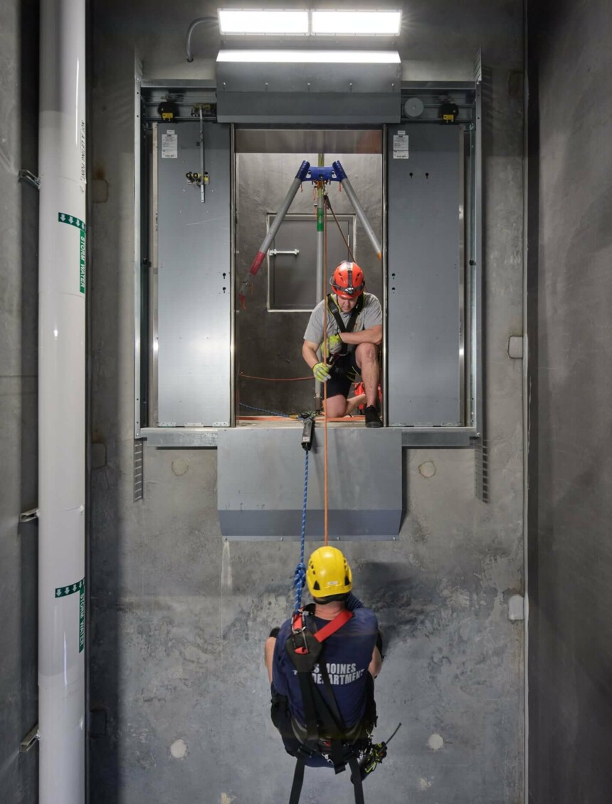 Des Moines Fire Station No. 4 and Training Tower – Substance Architecture